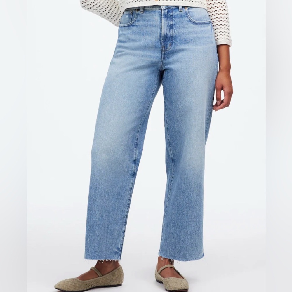 Madewell Light Blue Ankle & Cropped Jeans